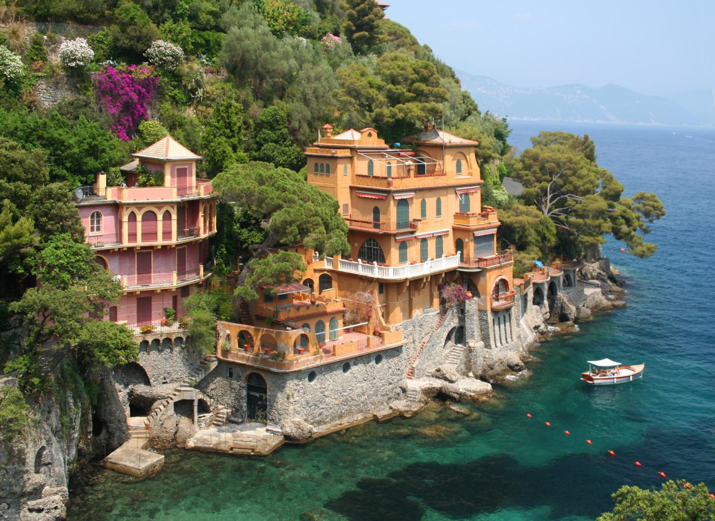 Villas near Portofino - shutterstock 6538234